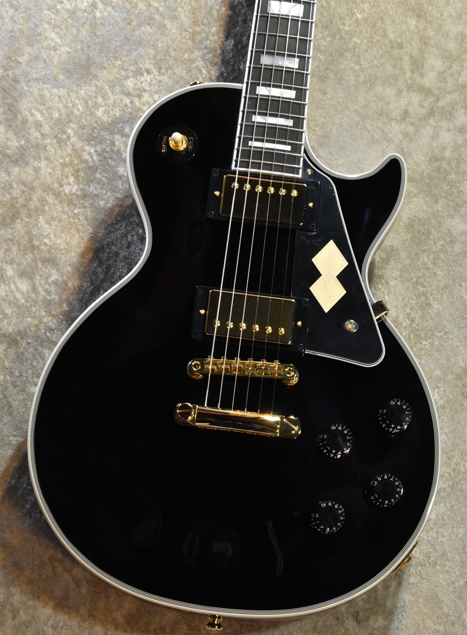 Epiphone Les Paul Custom ブラック ギブソンヘッド Epiphone Inspired by Gibson Custom Les Paul Custom Electric Guitar