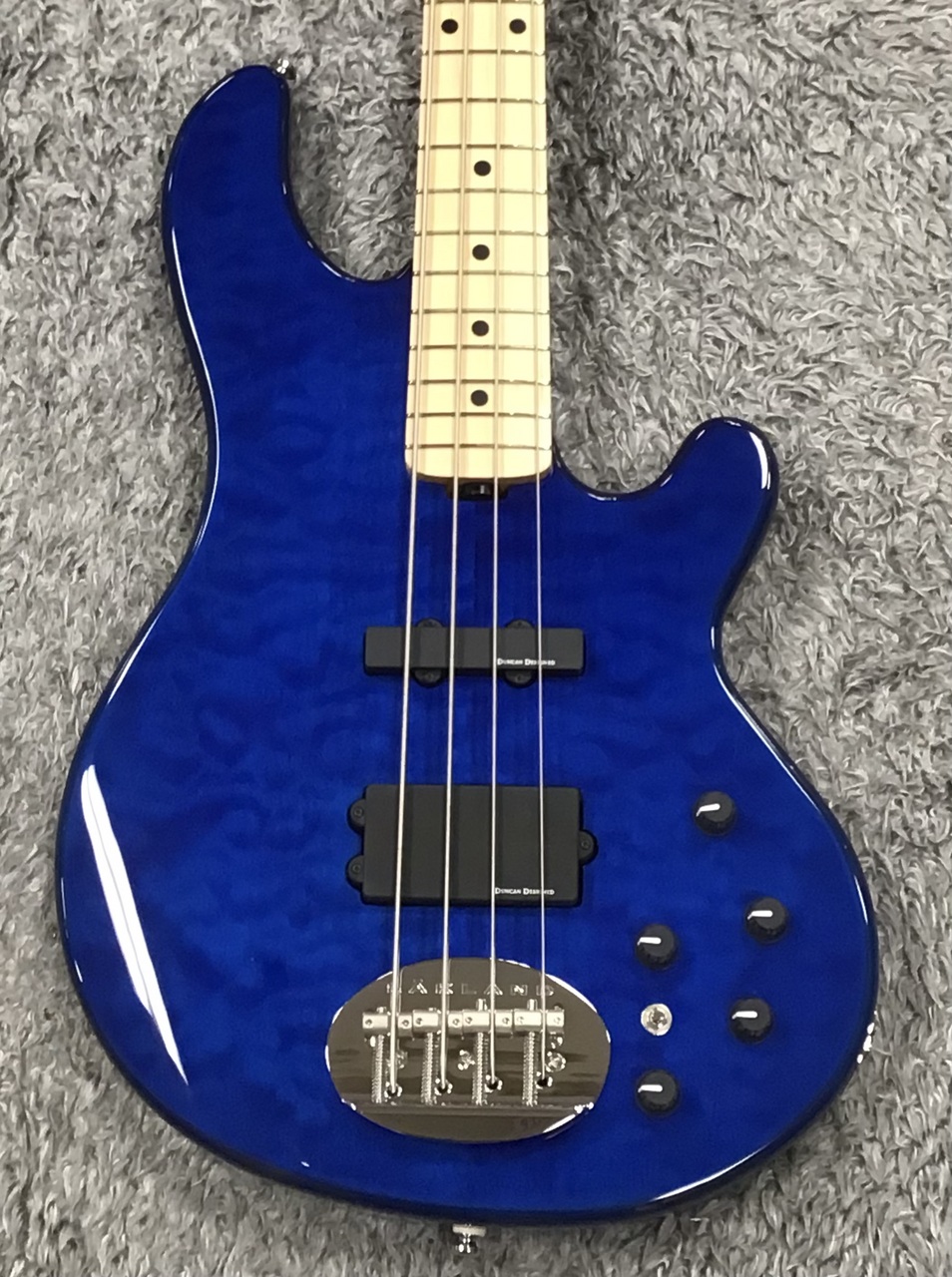 Lakland SK-4DX Translucent Blue / Maple FB Skyline Japan Series  【アウトレット特価】（新品特価/送料無料）［デジマートSALE］【楽器検索デジマート】