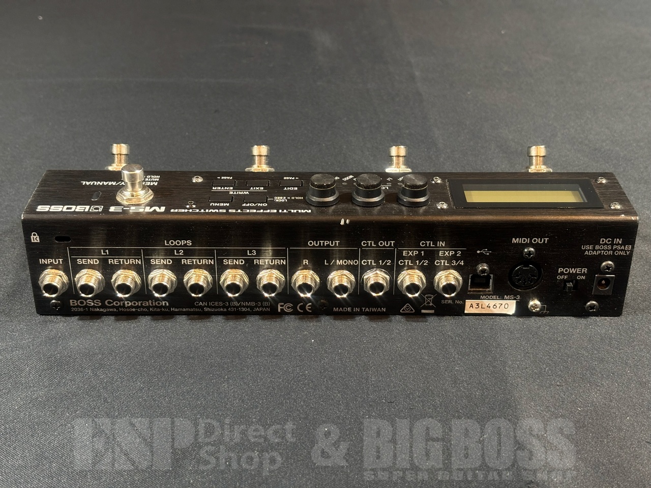 BOSS MS-3 Multi Effects Switcher （中古/送料無料）【楽器検索