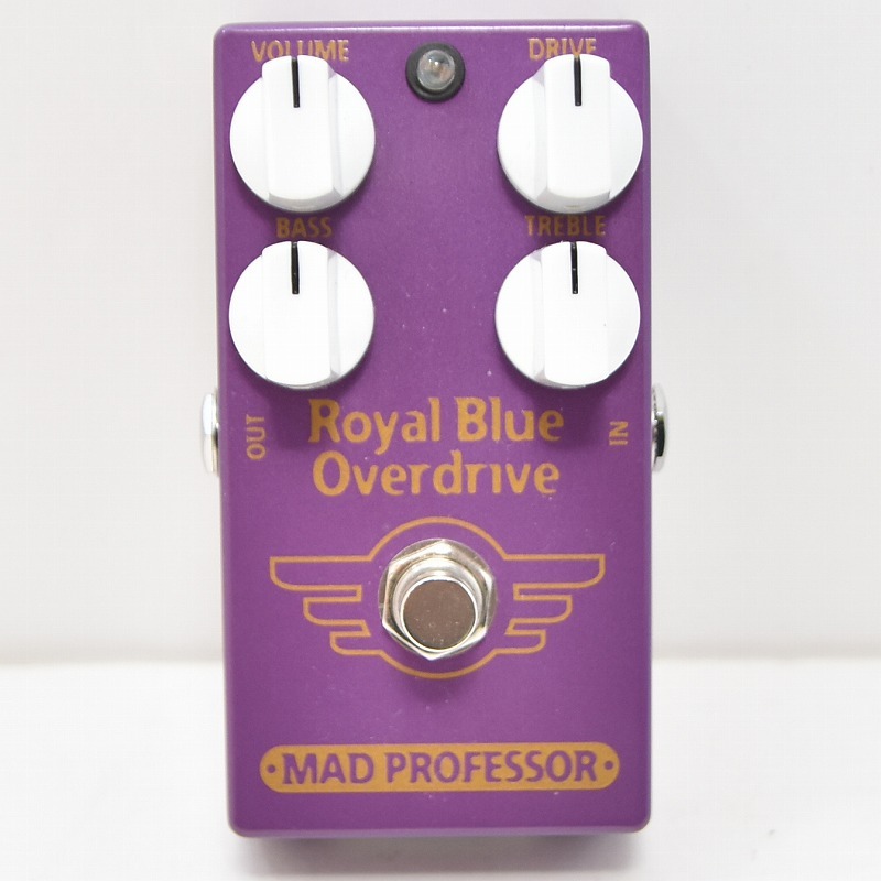 MAD PROFESSOR Royal Blue Overdrive Factory Pedal 【心斎橋店