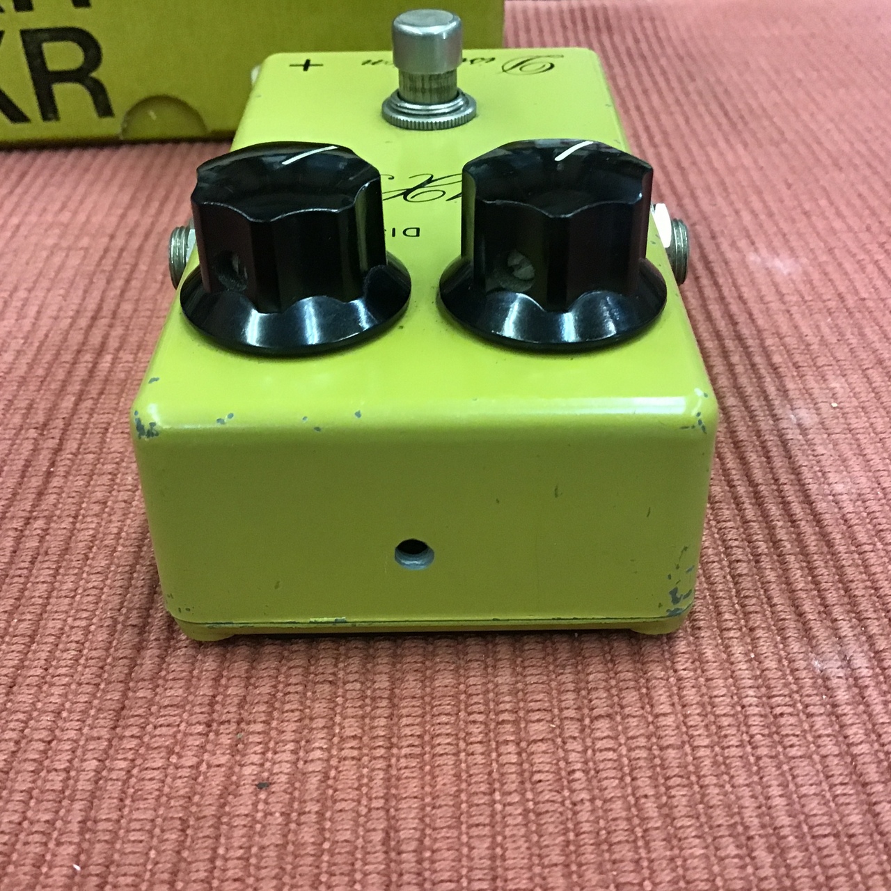 MXR distortion + スクリプトロゴモデル LED有 distortion+ script