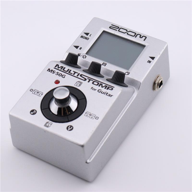 【中古】ZOOM MS-50G ギターエフェクター 楽天市場】【中古】 マルチエフェクター ZOOM MultiStomp MS-50G