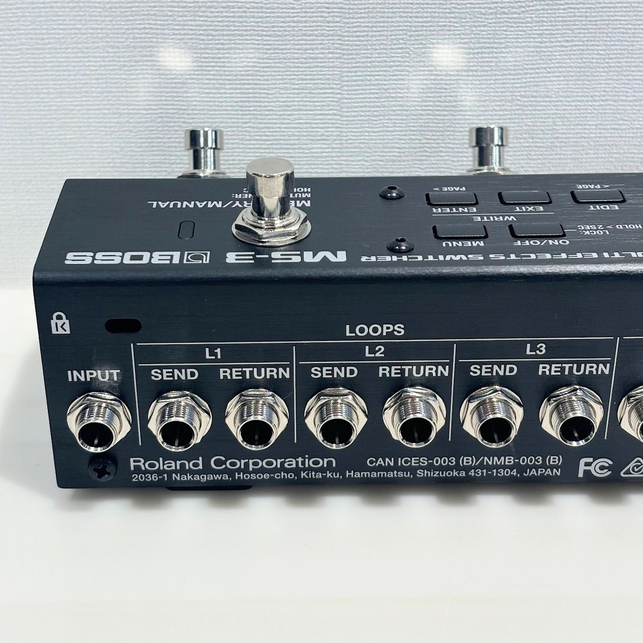 BOSS MS-3 Multi Effects Switcher（中古/送料無料）【楽器検索