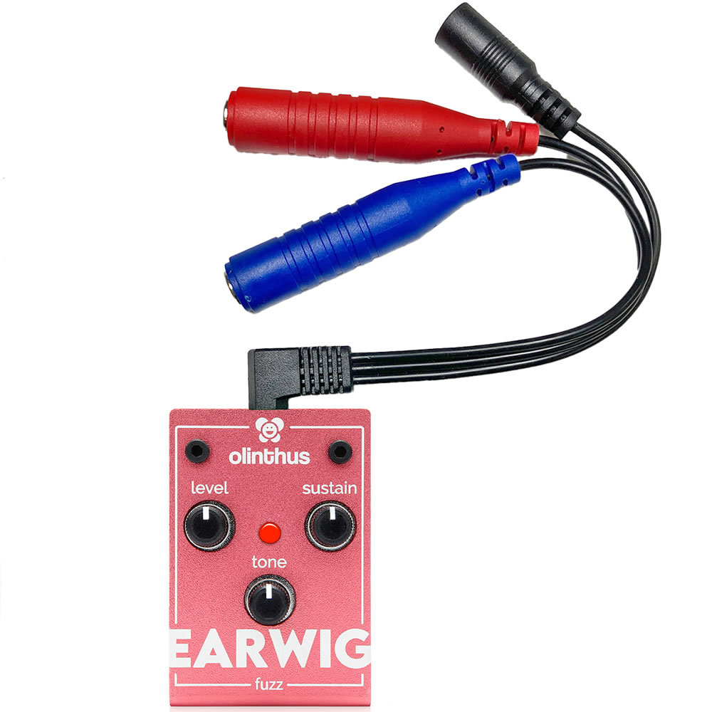 Olinthus オリンサス エフェクター ファズ Earwig [入出力用ブレ Olinthus オリンサス エフェクター ファズ Earwig [入出力用ブレ