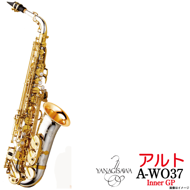 YANAGISAWA A-WO37 Inner GP アルトサックス インナーゴールドプレート ...