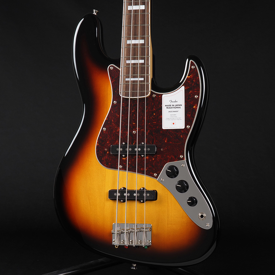 Fender Made in Japan Traditional Late 60s Jazz Bass Rosewood