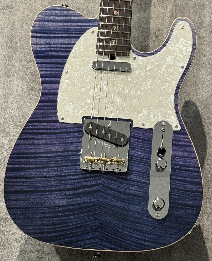 ギター T's Guitars TL-22 Flame Top T's Guitars TL-Classic 22 Purple Faded【3.3kgの軽量個体
