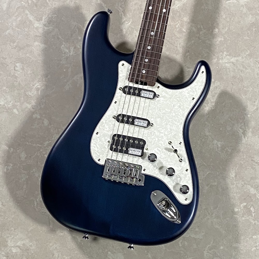 SCHECTER PS-S-ST-4-AL-N/PBT/R Pacific Blue Tint 【重量 3.63kg】 【現物画像】 36回払いまで無金利