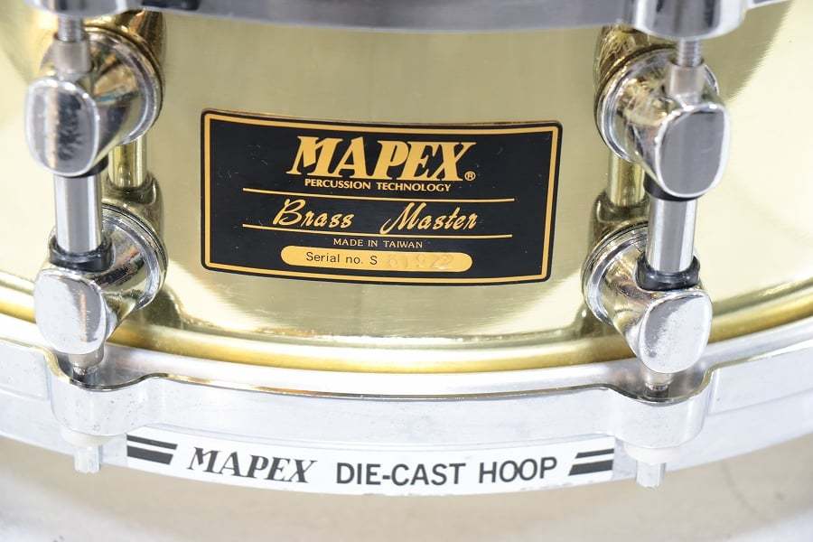 MAPEX スネアドラム　brass master Mapex Black Panther 14 x 3.5 Brass / Brass Master - Mapex