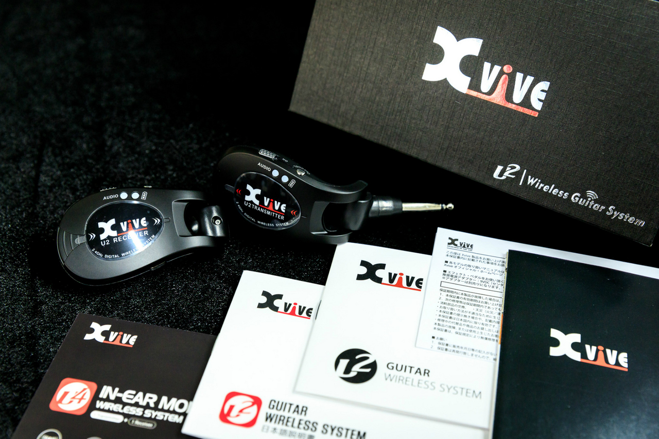 Xvive Wireless Guitar System XV-U2/BK【TONIQ】（新品/送料無料