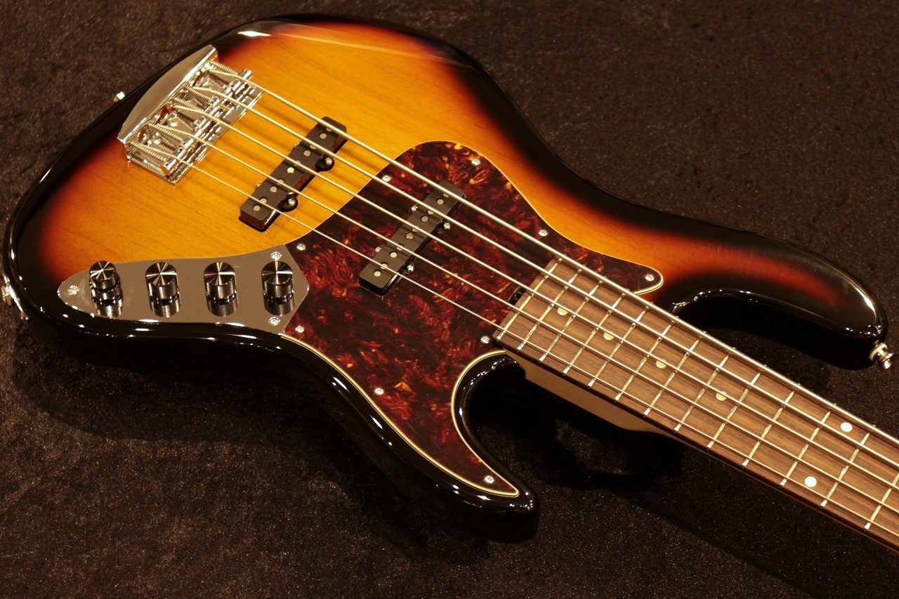 Kikuchi Guitars Hermes RV5 (5st Alder/Rosewood) /Tobacco Burst