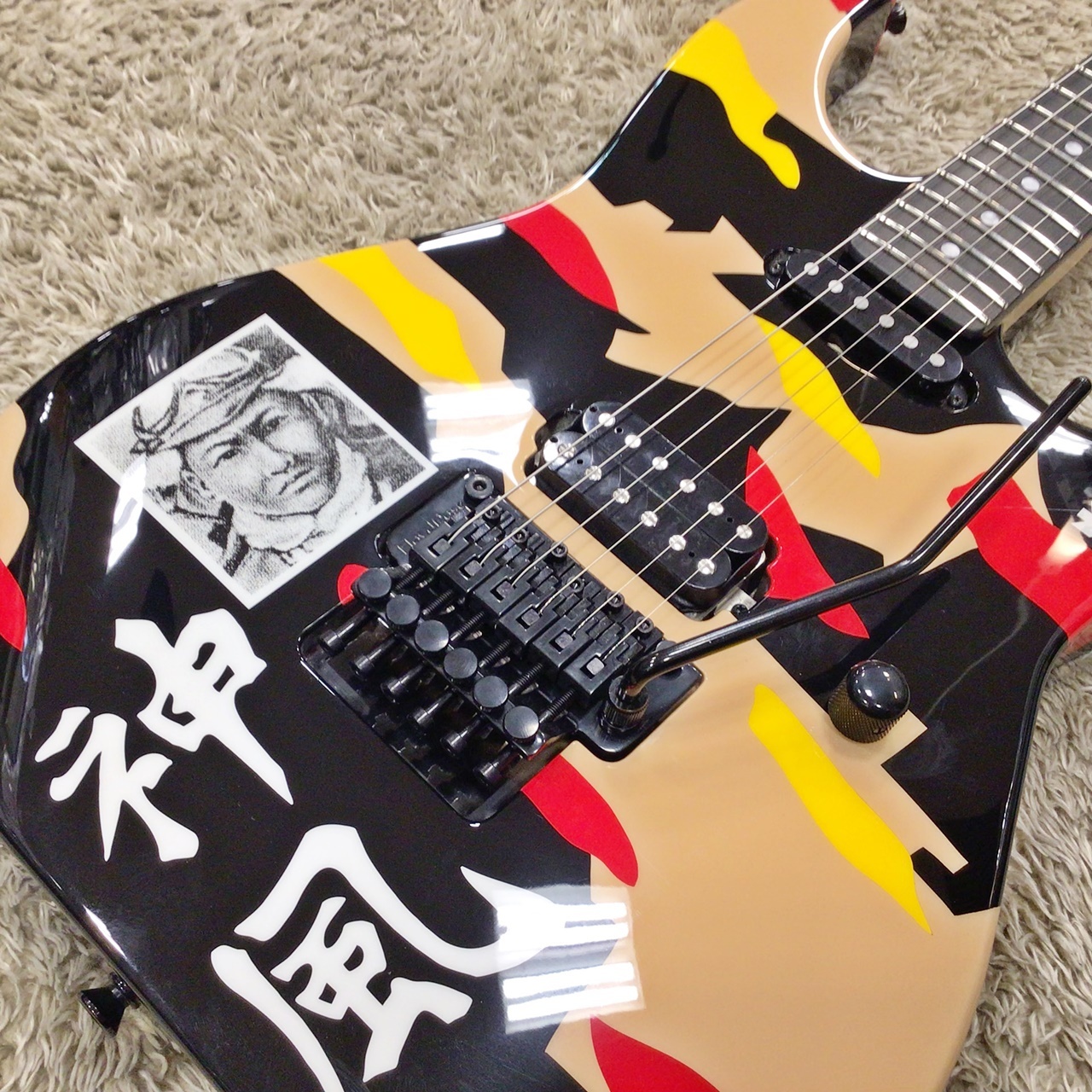 神風ギターステッカーKAMIKAZE George lynch. ジョージリンチ 神風ギターステッカーKAMIKAZE George lynch. ジョージリンチ