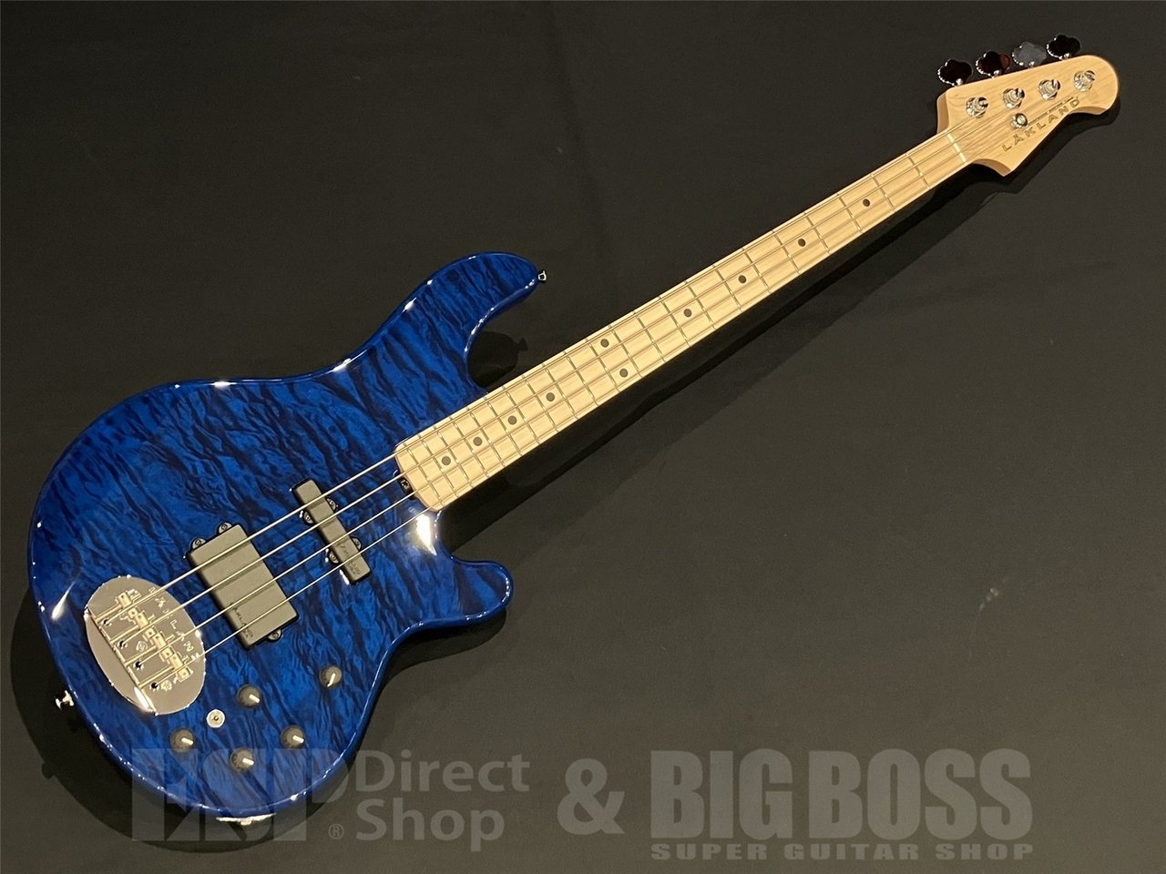 Lakland SL44-94 Deluxe / Blue Translucent / Maple FB（新品/送料
