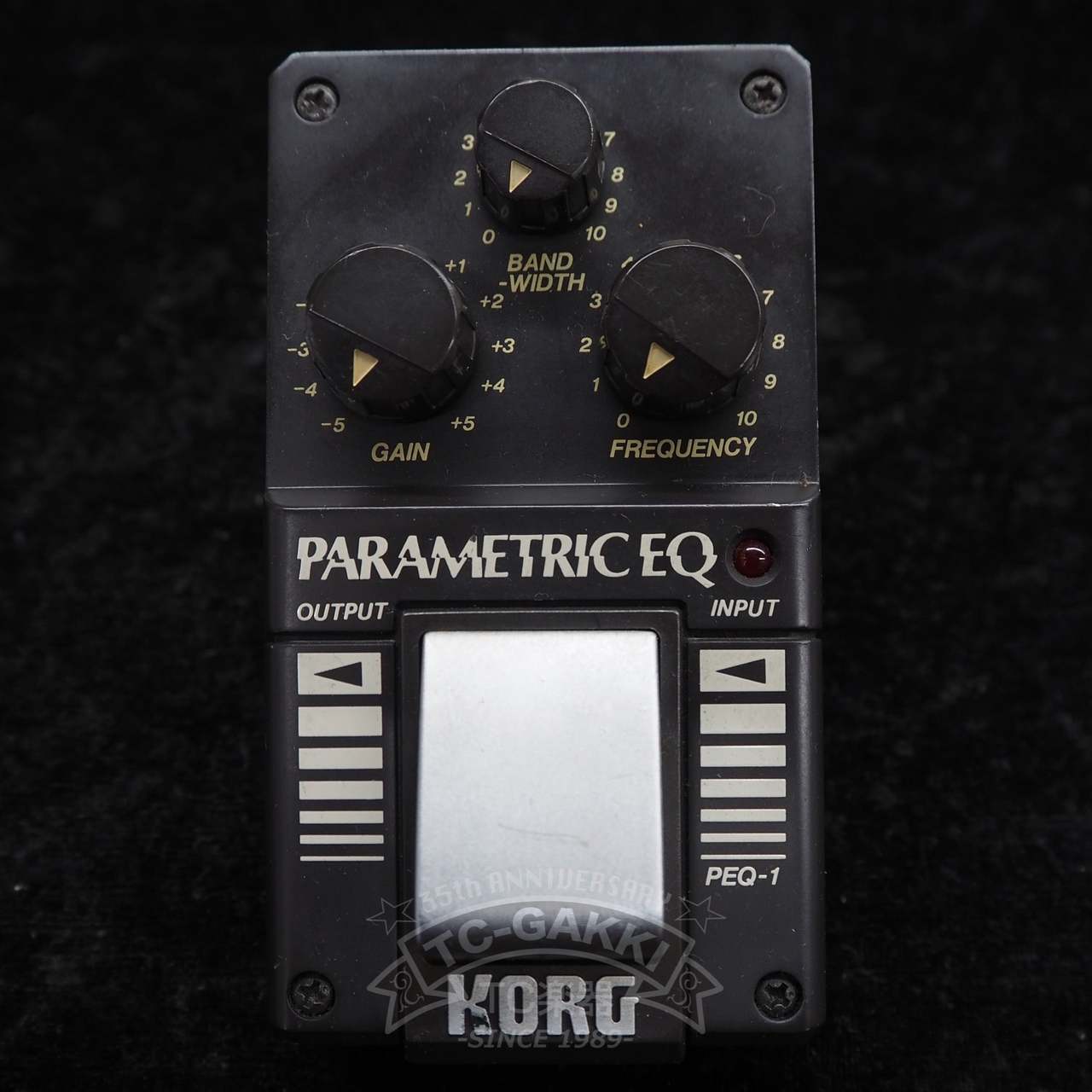 KORG パラメトリックイコライザー　PEQ-1 KORG PEQ-1 PARAMETRIC EQ（ビンテージ）【楽器検索デジマート】