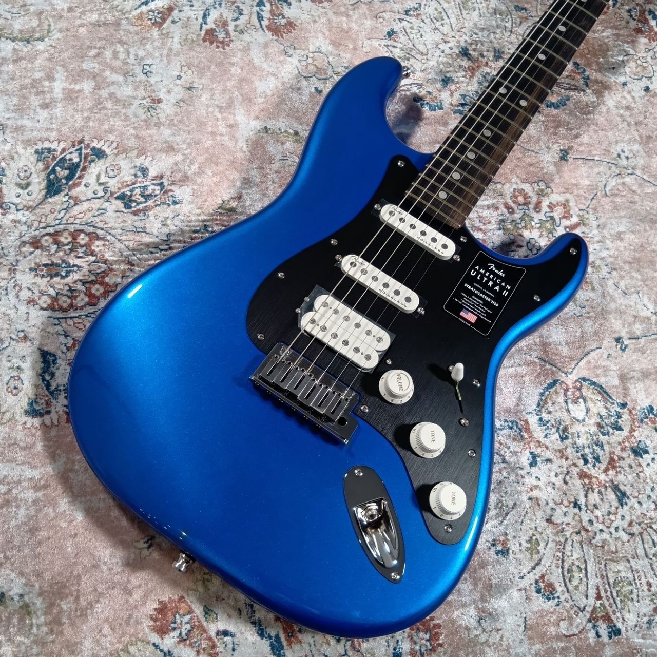 Fender American Ultra II Stratocaster HSS Noble Blue エレキ