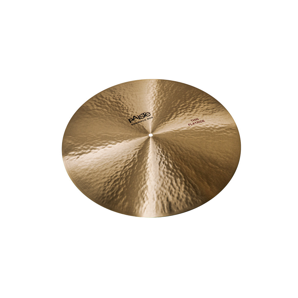 PAiSTe Formula 602 Classic Thin Flatride 22" ライドシンバル