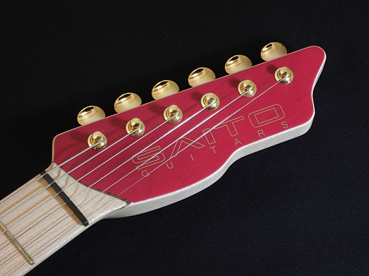 SAITO GUITARS S-622 MMS SH / Trans Red【アウトレット特価