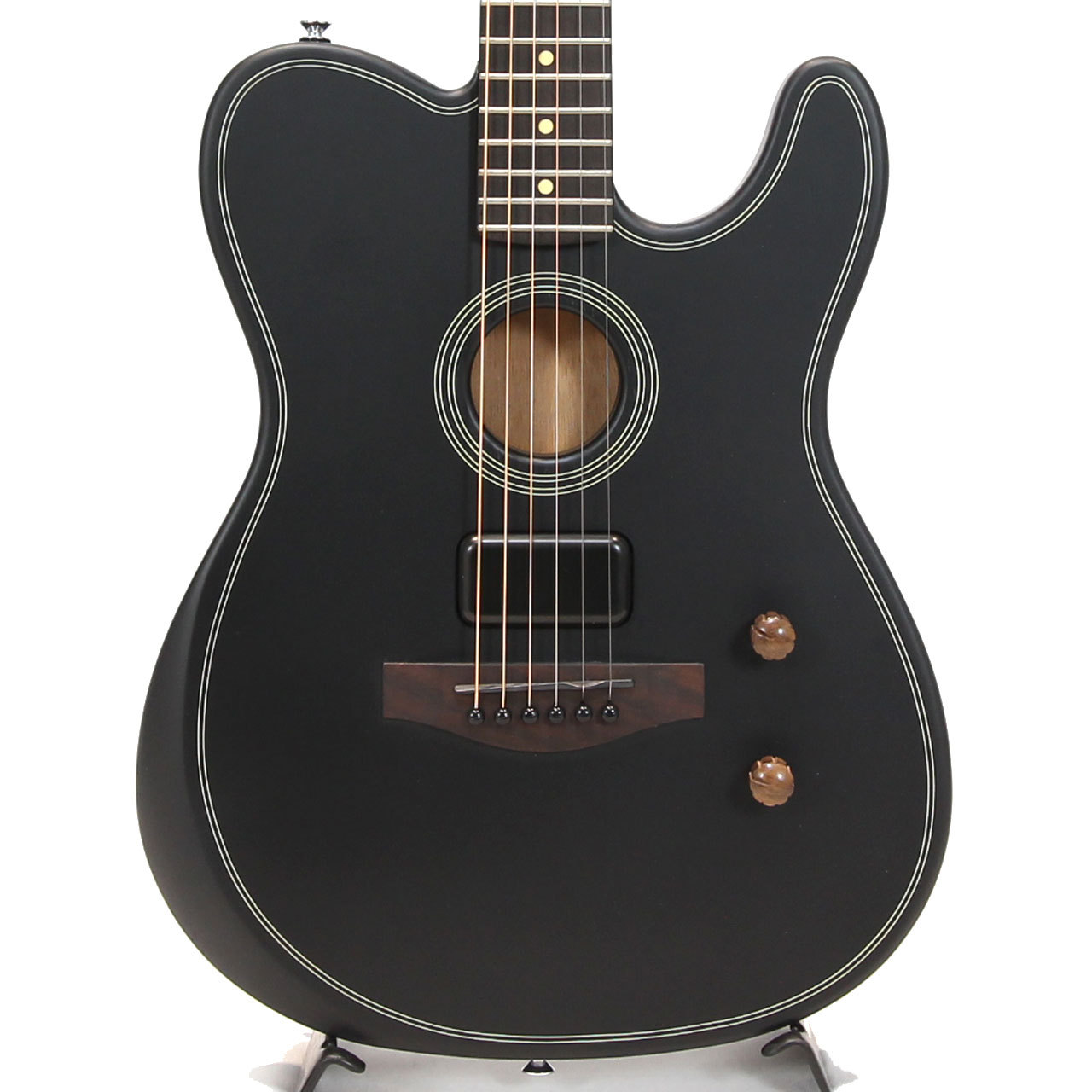 Fender Acoustasonic Standard Telecaster BLK（新品/送料無料）【楽器
