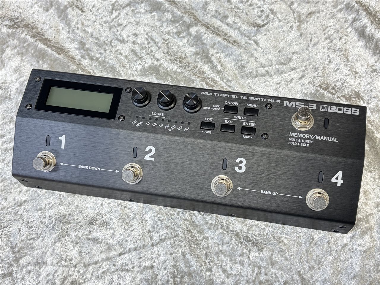 BOSS MS-3 + FS-7 + FV-30L（中古/送料無料）【楽器検索デジマート】