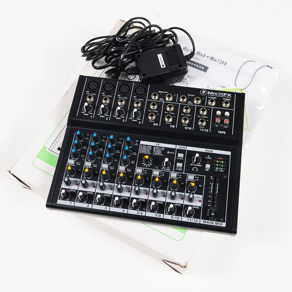 Mackie 【中古】 MACKIE MIX12FX 12チャンネル エフェクト内蔵