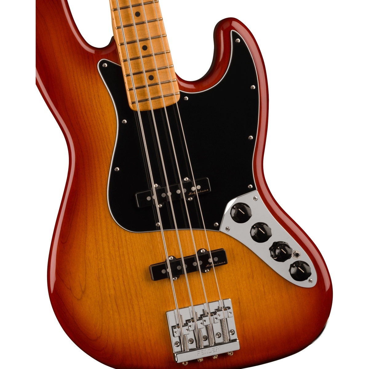 Fender Player Plus Jazz Bass Maple Fingerboard Sienna Sunburst