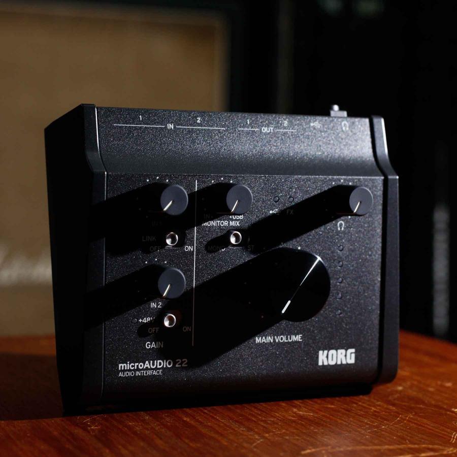 KORG microAUDIO 22 オーディオインターフェース（新品特価/送料無料