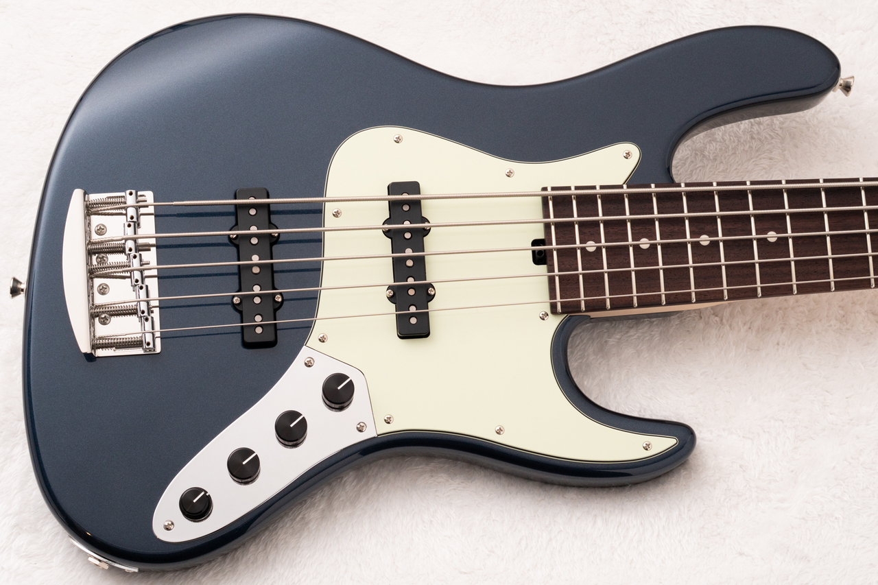 530　5弦ベース Kikuchi Guitars Hermes RV5　紺色 Kikuchi Guitars Hermes Series RV5 (Dark Lake Placid Blue)（新品