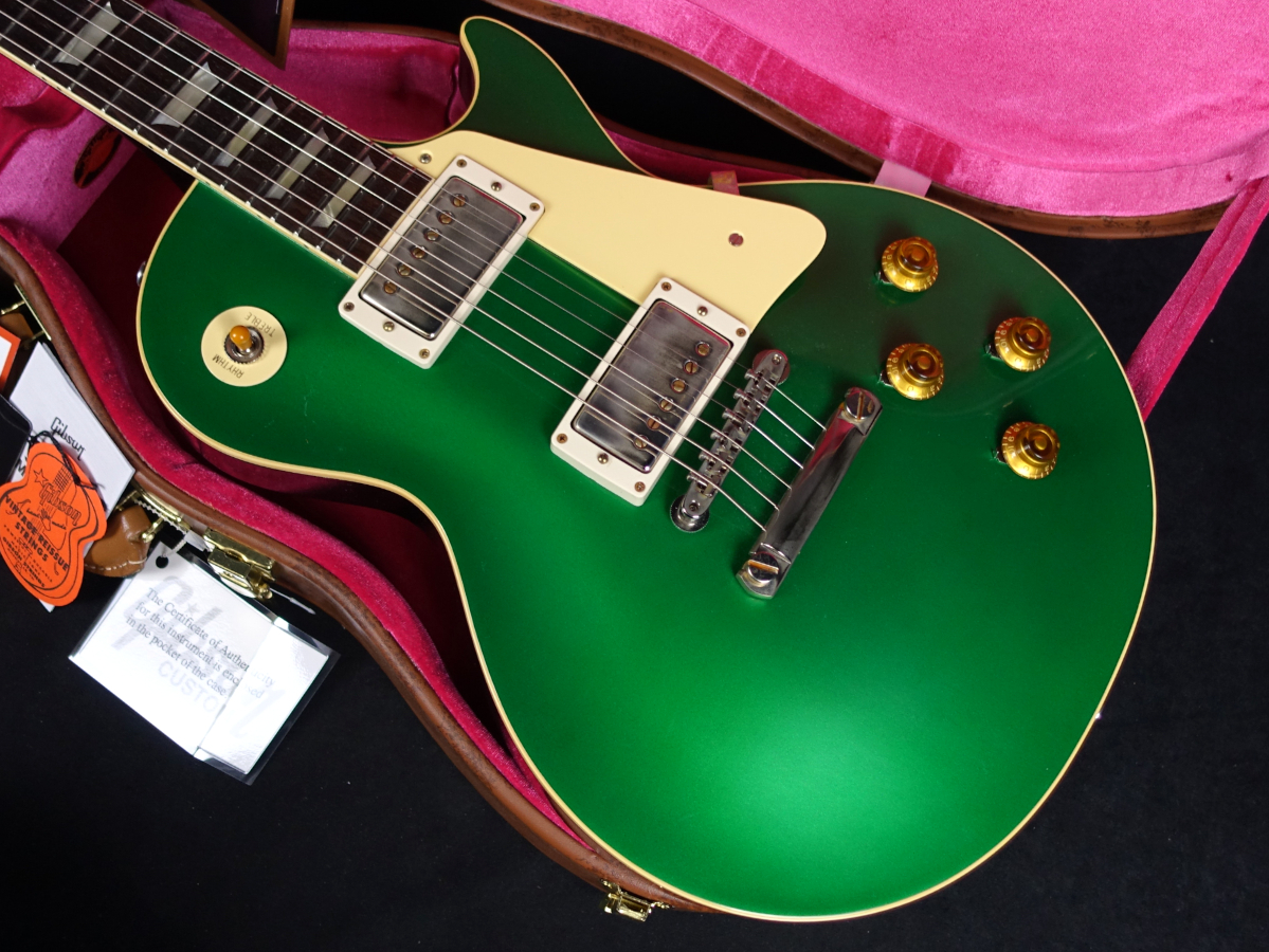 Gibson Custom Shop 1957 Les Paul Standard Planet Green Carmelita