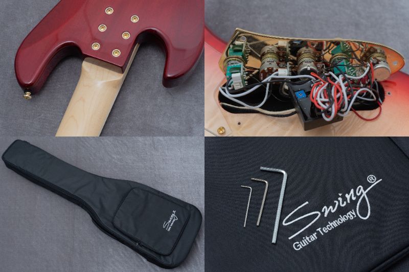 Swing Guitars Jazz Deluxe 5 Red Burst 4.53kg #25080033【GIB兵庫