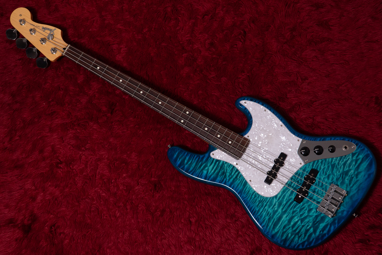 Fender 2024 Collection MIJ Hybrid Ⅱ Jazz Bass RW Quilt AQM 2023