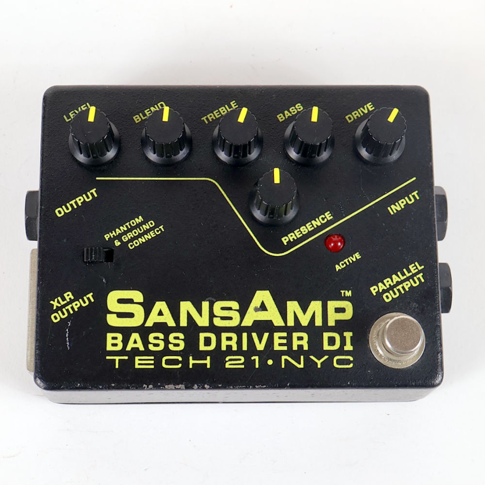 サンズアンプ　ベースドライバー Tech21 SANSAMP(サンズアンプ) エフェクター ベース用プリアンプ BASS