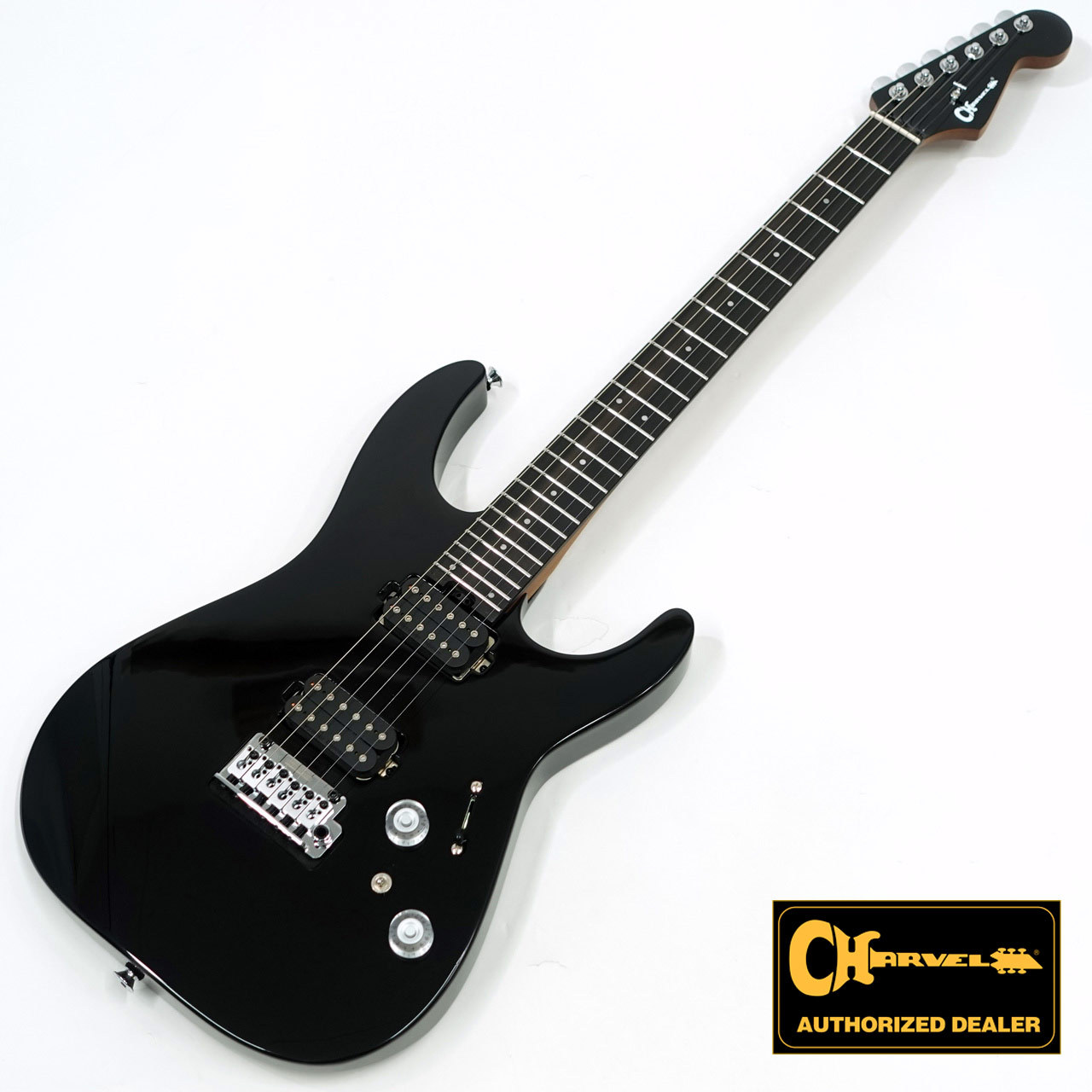 Charvel Pro-Mod Plus DK24 HH 2PT EB / Raven Black（新品/送料無料