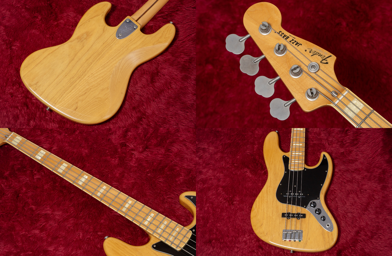 ベース Fender Japan JB75 NAT/M Fender Japan JB75-95US NAT 1997-2000 4.260kg #O062670【GIB横浜