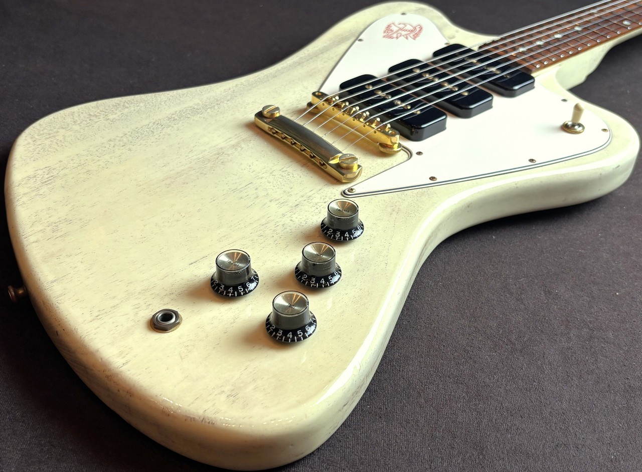 予約　　　ファイヤーバード ノンリバースTV WHITE Gibson Custom Shop Non-Reverse Firebird TV White（中古）【楽器検索