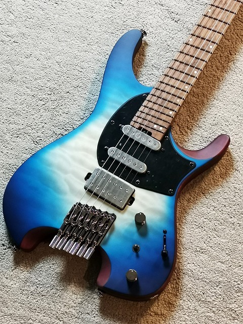 Ibanez 【大人気Ibanezヘッドレスシリーズ!】《即納可》QX54QM -Blue Sphere Burst  Matte-【NEW】（新品/送料無料）【楽器検索デジマート】