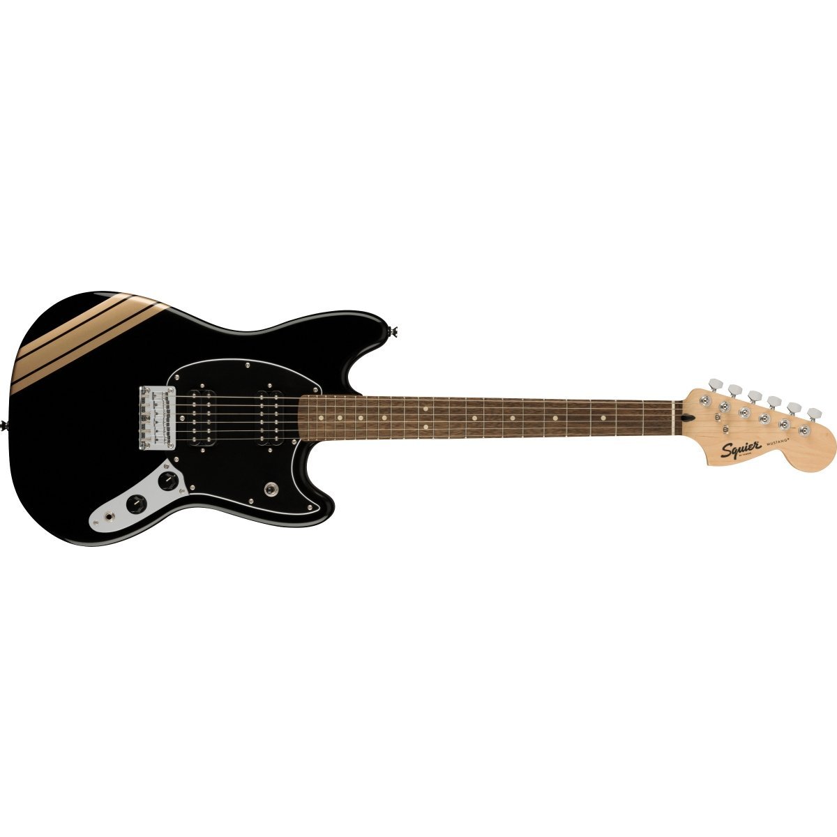 Squier by Fender FSR Bullet Competition Mustang HH Laurel/F Black