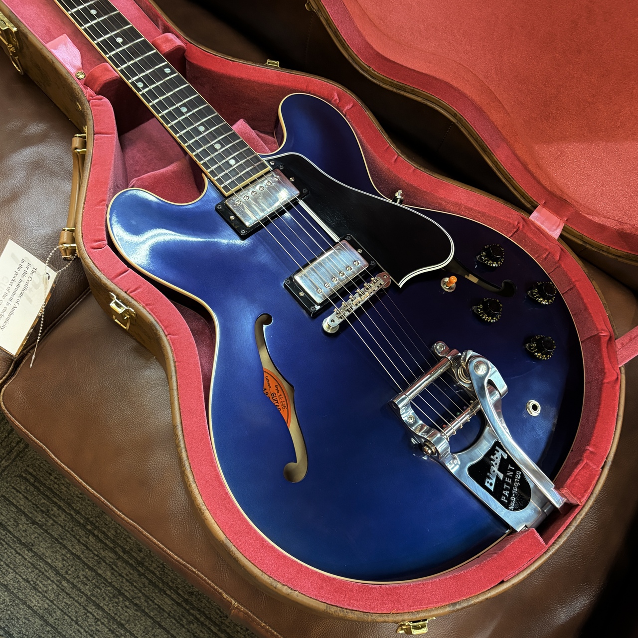 Gibson Custom Shop 【蒼いセミアコ】1959 ES-335 Reissue w/Bigsby