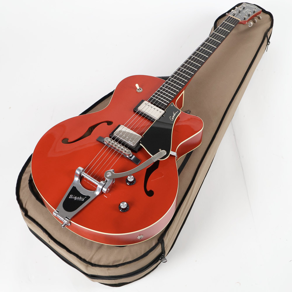最終価格　GODIN ( ゴダン　ギター ) / 5th Avenue カナダ製 Godin 5th Avenue Kingpin P90 Cognac Burst フルアコギター