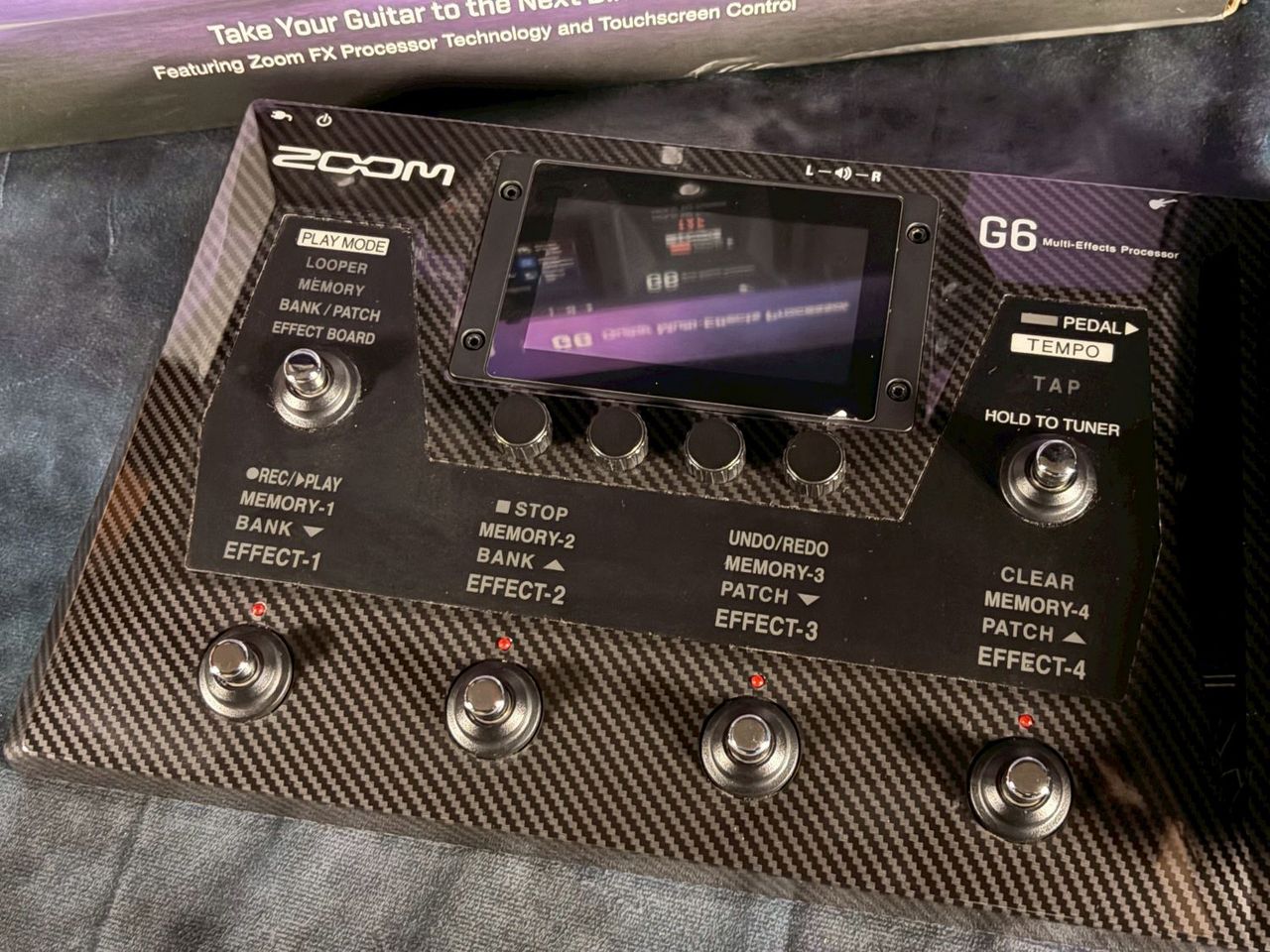 Zoom G6 ギター マルチエフェクター Amazon | ZOOM G6 マルチエフェクター ギター用 135種エフェクト/IR