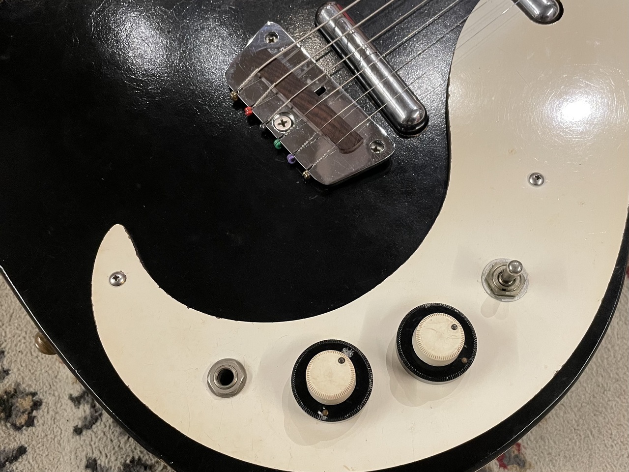 Danelectro 3011 Short Horn DC-1 -3021 Double Pickup MOD- (1961年製