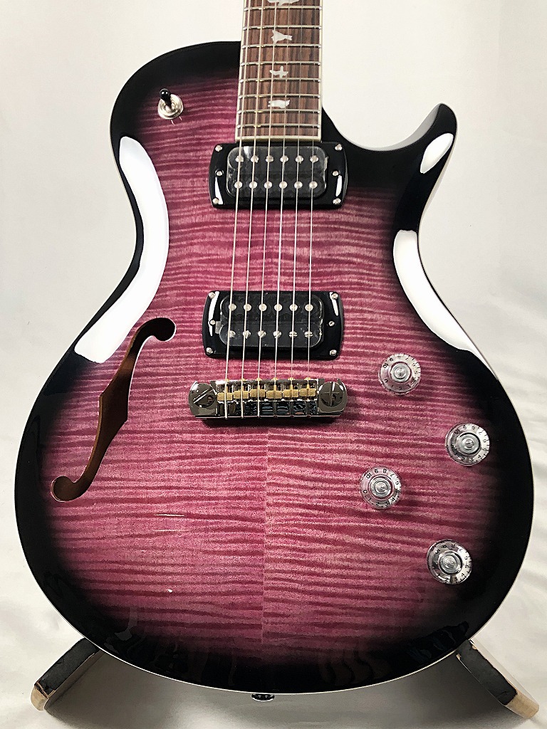 パープルエレキギター メーカー不明 セットネック Paul Reed Smith(PRS) 【良杢目個体!】SE Zach Myers -Purple Burst