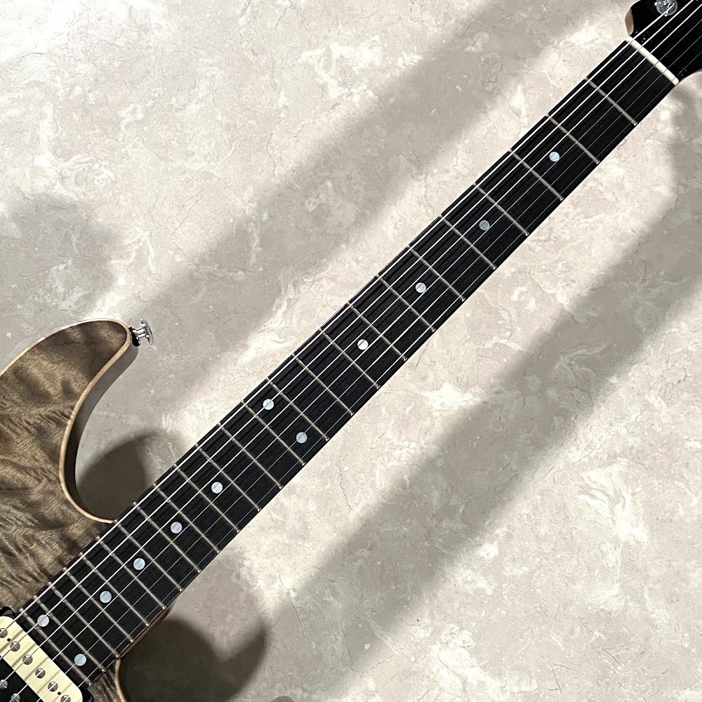 Black Smoker Futura-S HH Ash / Quilted Maple AAAA / Ebony
