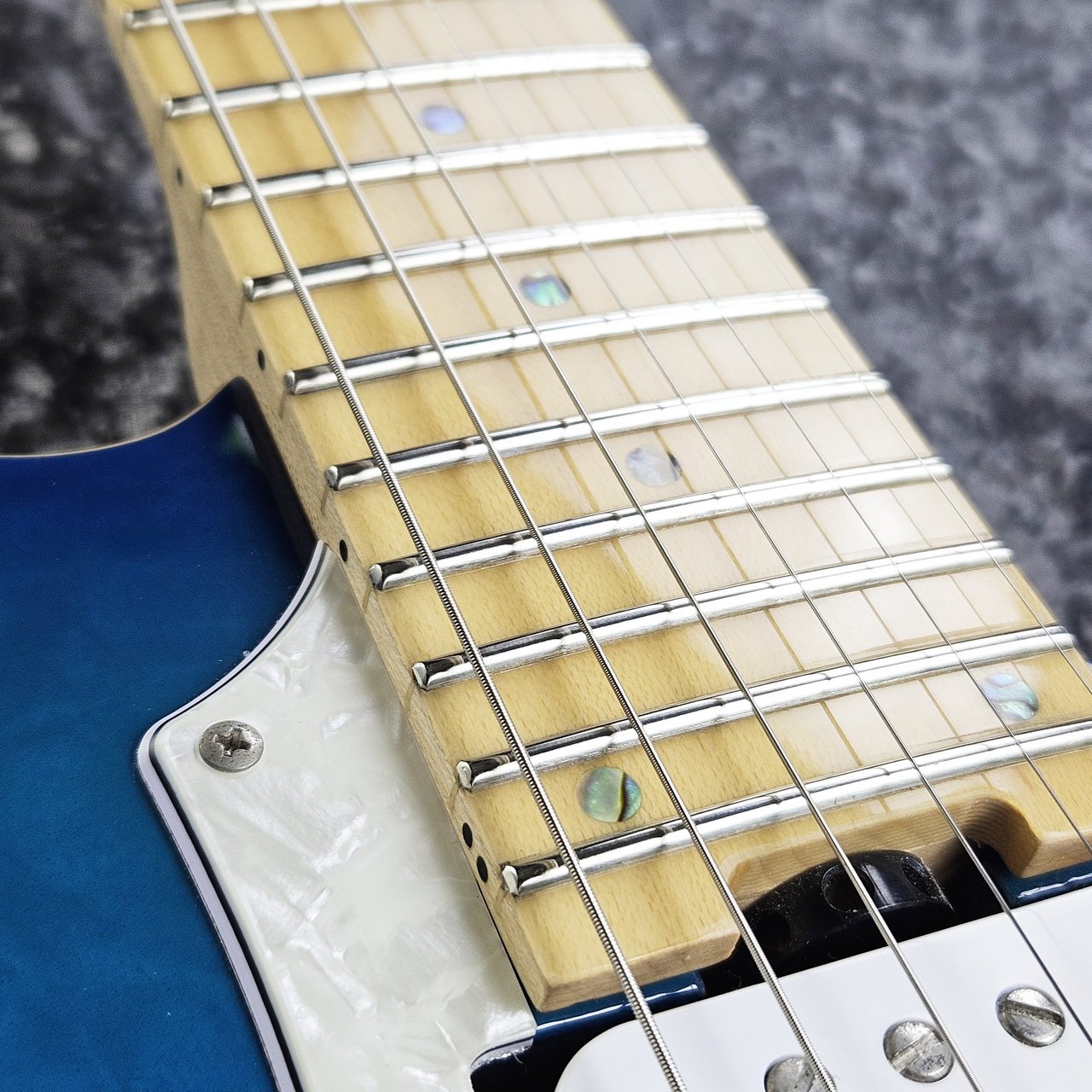 EDWARDS E-SN-150FR/QM -Aqua Marin-（中古）【楽器検索デジマート】