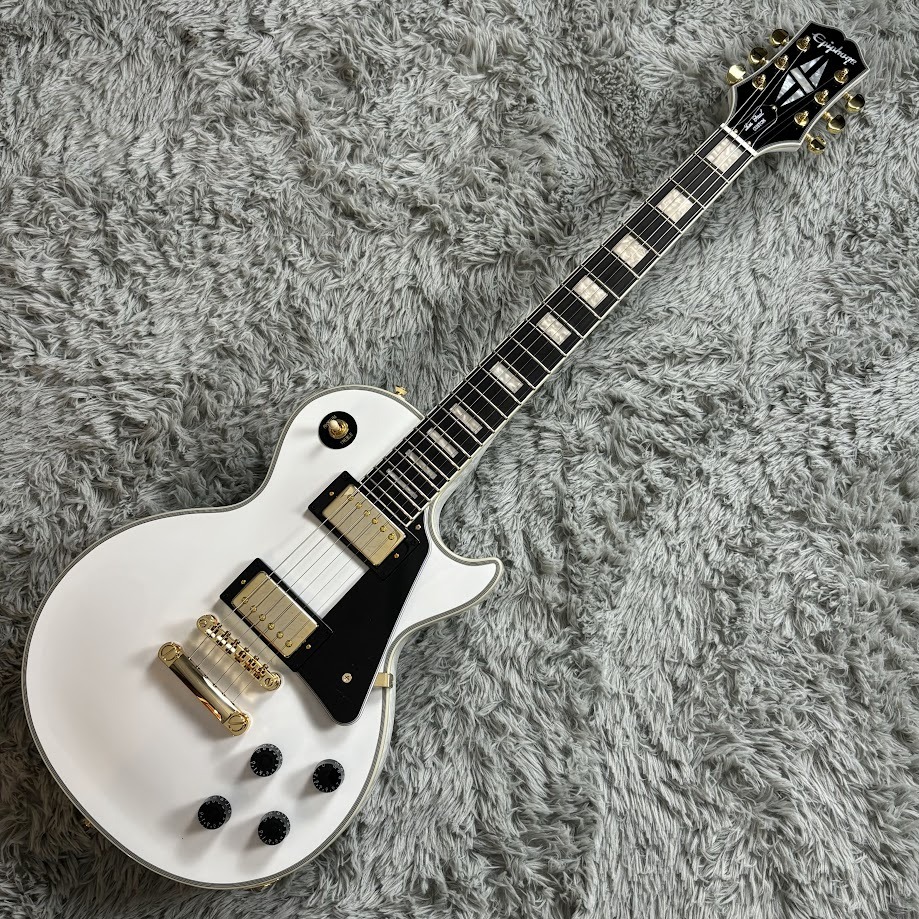 Epiphone Les Paul Custom Alpine White（新品/送料無料）【楽器検索