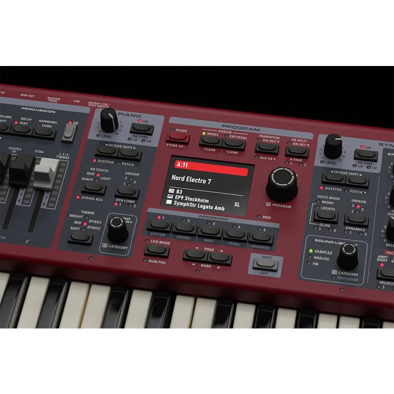 CLAVIA Nord Electro 7 73 & 専用ソフトケースセット (ノード