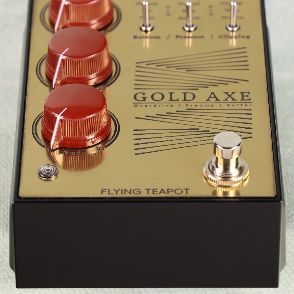 flying teapot Gold Axe Overdrive Limited Antique Gold