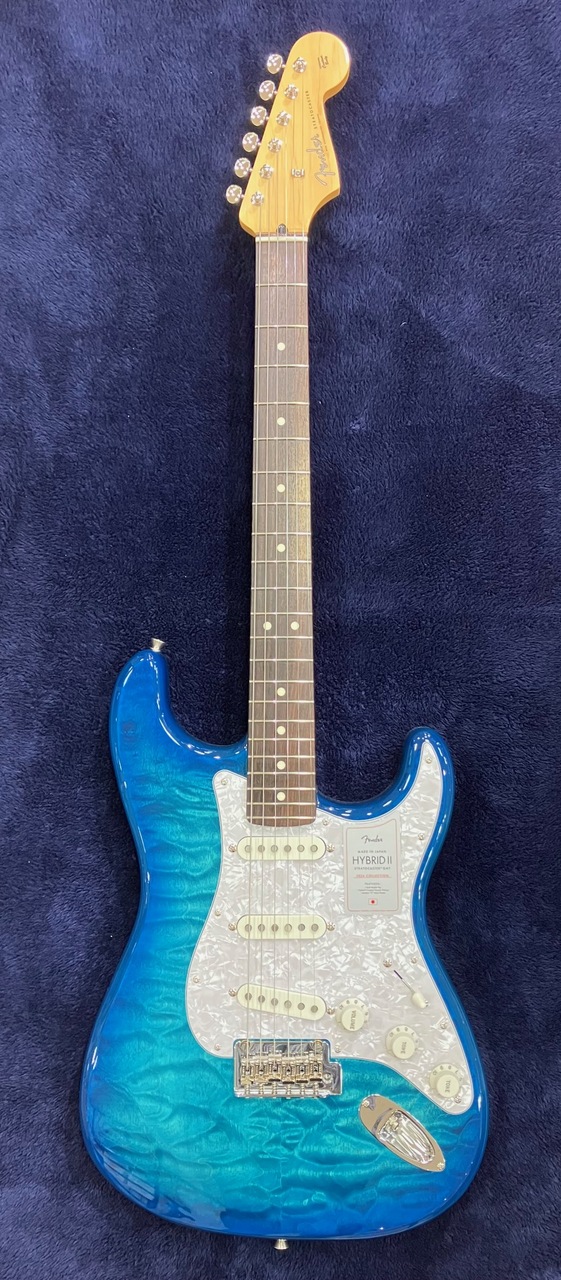 Fender Made In Japan Hybrid II Stratocaster / Aquamarine