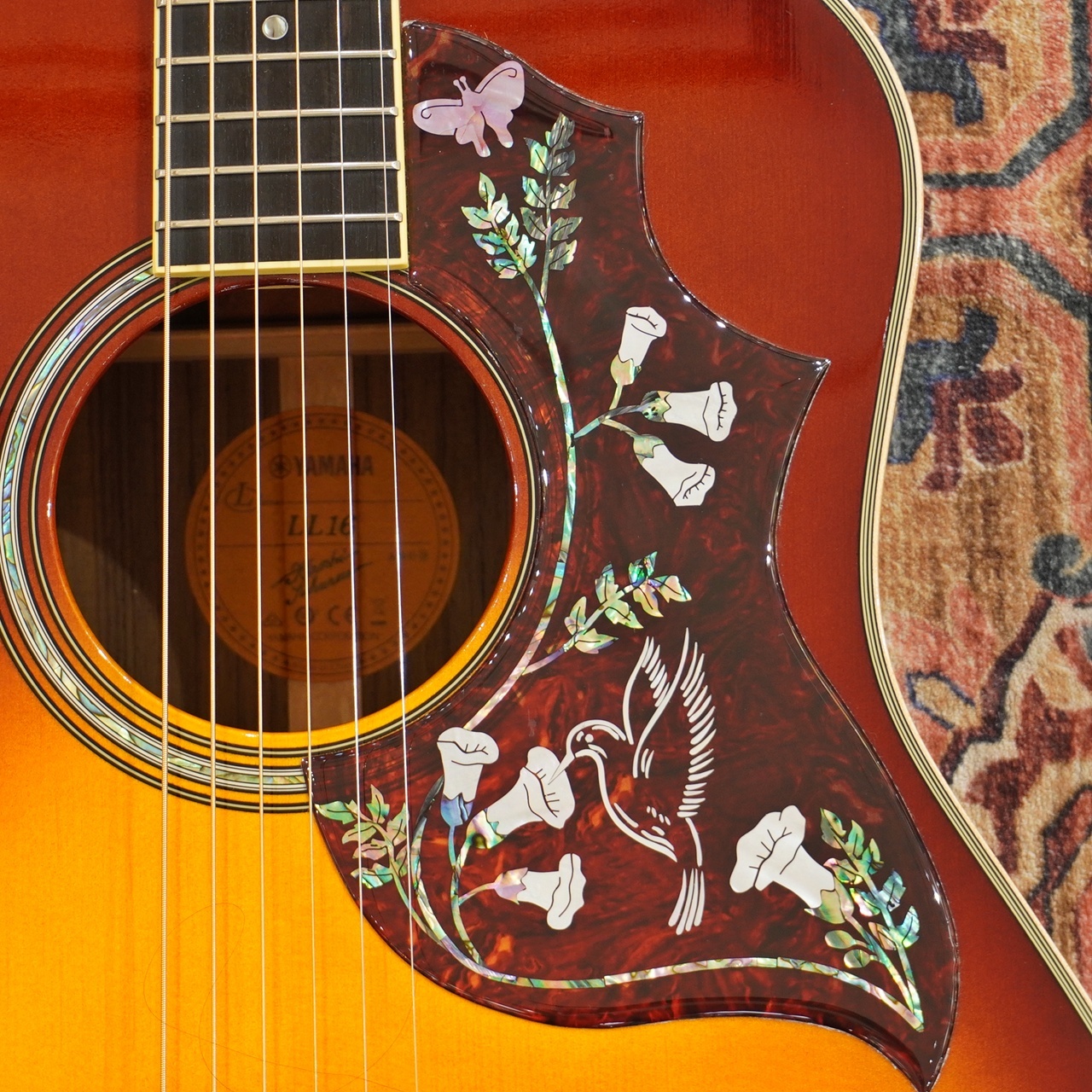 YAMAHA LL16 ARE / BS(Brown Sunburst) 【改造あり中古】【オール単板