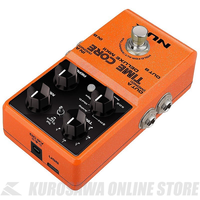 NUX Time Core Deluxe ディレイ エフェクター nux Time Core Deluxe MKII -Delay Pedal-（新品）【楽器検索デジマート】