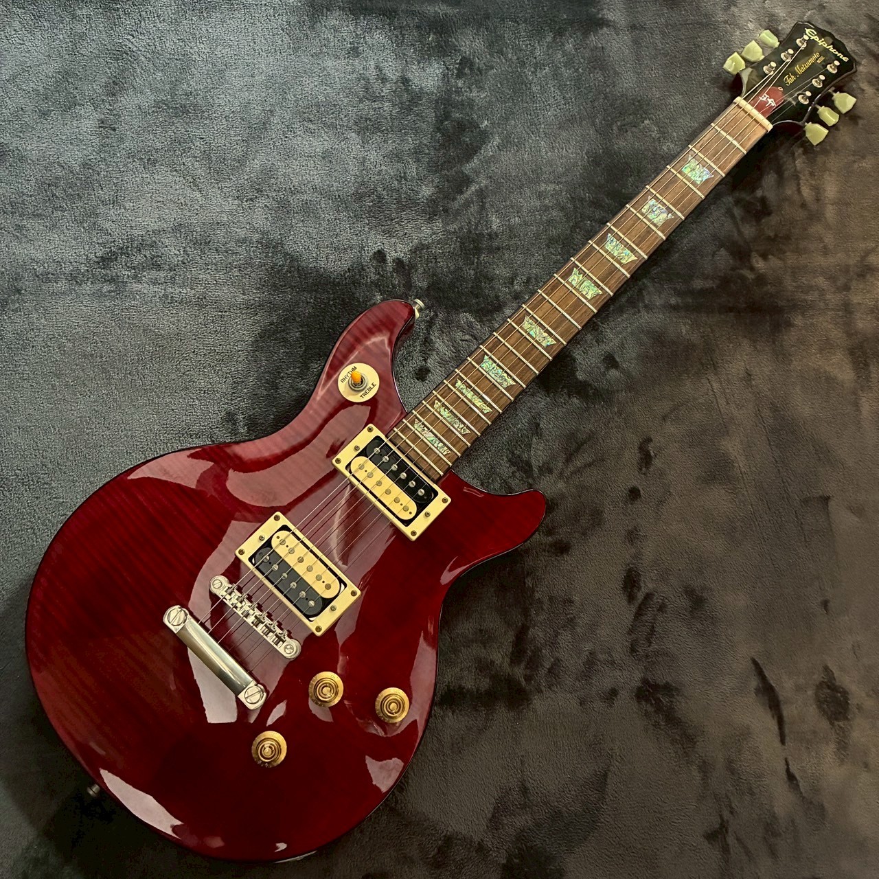 Epiphone Tak Matsumoto DC Standard Plus Top Cherry ハード